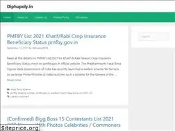 Sites similar to diphupoly.in