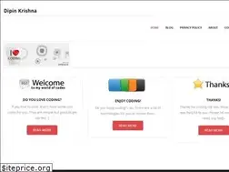 Sites similar to dipinkrishna.com