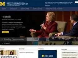 Sites similar to diplomacy.umich.edu