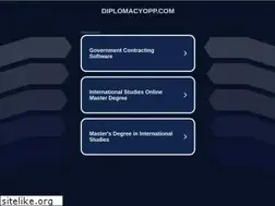 Sites similar to diplomacyopp.com