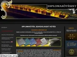 Sites similar to diplomakoteszet.hu