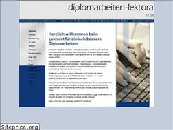 Sites similar to diplomarbeiten-lektorat.de