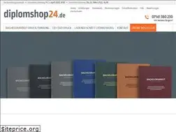 Sites similar to diplomshop24.de