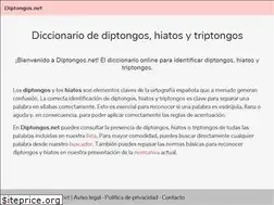 Sites similar to diptongos.net