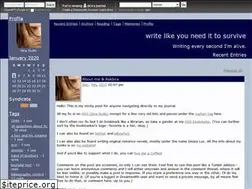 Sites similar to dira.dreamwidth.org