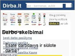 Sites similar to dirba.lt