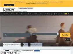 Sites similar to dirbam.lt