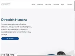 Sites similar to direccionhumana.com