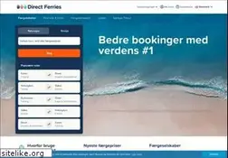 Sites similar to directferries.dk