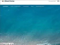 Sites similar to directferries.fi