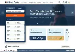 Sites similar to directferries.ie