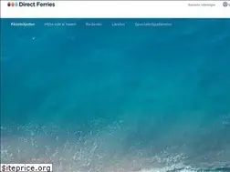 Sites similar to directferries.se