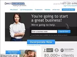 Sites similar to directincorporation.com