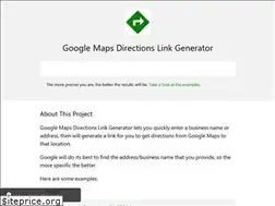 Sites similar to directionslinkgenerator.com