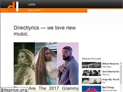 Sites similar to directlyrics.com