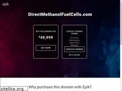 Sites similar to directmethanolfuelcells.com