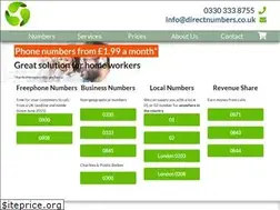 Sites similar to directnumbers.co.uk