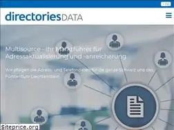Sites similar to directoriesdata.ch