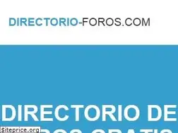 Sites similar to directorio-foros.com