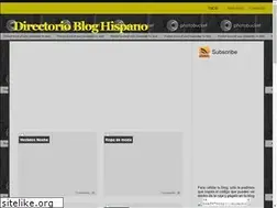 Sites similar to directoriobloghispano.blogspot.com