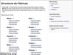 Sites similar to directoriodefabricas.com