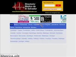 Sites similar to directoriomedicodeelsalvador.com