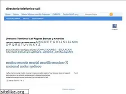 Sites similar to directoriotelefonicocali.blogspot.com