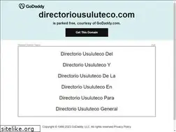 Sites similar to directoriousuluteco.com
