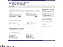 Sites similar to directory.columbia.edu