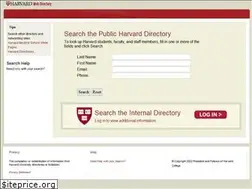 Sites similar to directory.harvard.edu