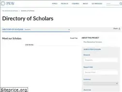 Sites similar to directory.pewscholars.org