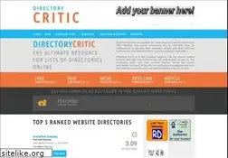 Sites similar to directorycritic.com