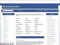 Sites similar to directorycritic.info