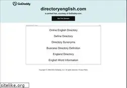Sites similar to directoryenglish.com