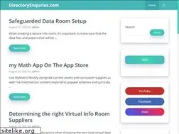 Sites similar to directoryenquries.com