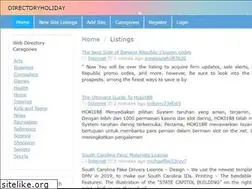 Sites similar to directoryholiday.com