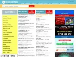 Sites similar to directoryofnepal.com