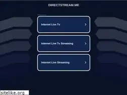 Sites similar to directstream.me