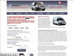 Sites similar to directvanhire.com