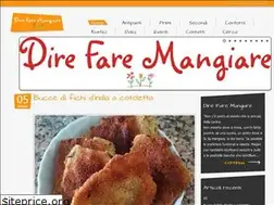 Sites similar to direfaremangiare.org