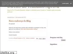 Sites similar to direitodotrabalhoaprova.blogspot.com