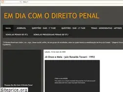 Sites similar to direitopenalemdia.blogspot.com
