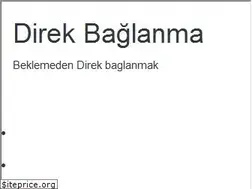 Sites similar to direkbaglanma.net