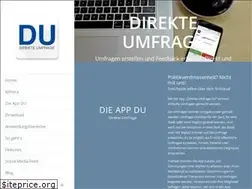 Sites similar to direkte-umfrage.de
