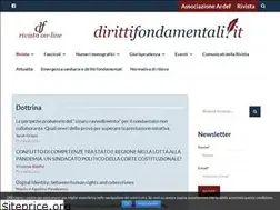 Sites similar to dirittifondamentali.it