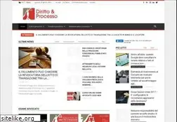 Sites similar to dirittoeprocesso.com