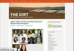 Sites similar to dirt.asla.org