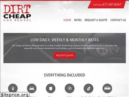 Sites similar to dirtcheapcarrental.com