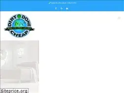 Sites similar to dirtdonecheap.com