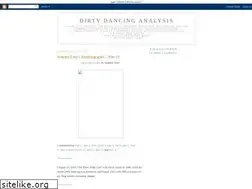 Sites similar to dirty-dancing-analysis.blogspot.com
